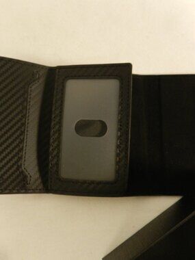 Typecase Wallet Card Holder Pop Up Aluminum Case RFID blocking black Men NIB NEW